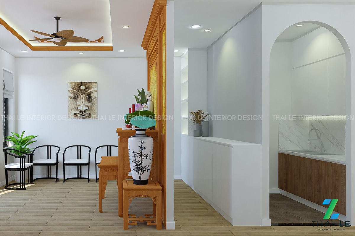 Thiết kế nội thất nhà phố Đường B2 Bình Điền Q8 - 400m2